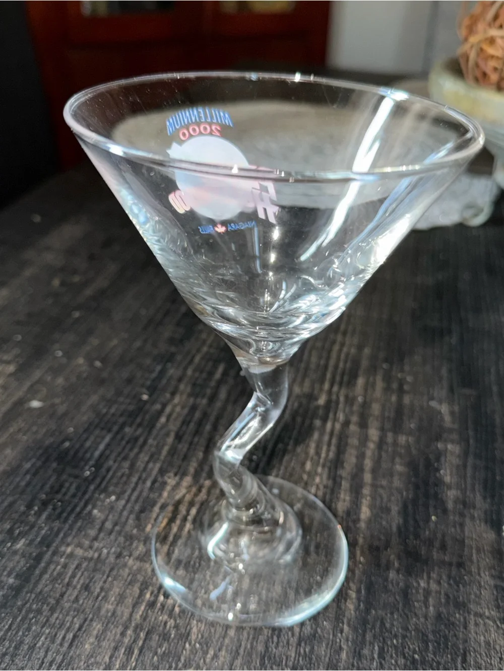 Millennium 2000 Planet Hollywood Beer Glass Collectible Vintage Used Pre Owned M